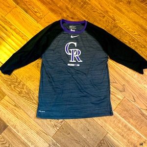 Nike Colorado Rockies batting shirt